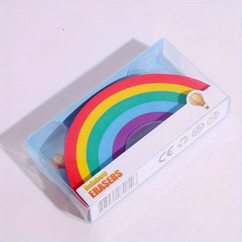 1PC Rainbow Eraser, Study and Office Specific Eraser, Drawing Eraser, Back To School Stationery, Back To School Eraser