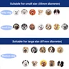 Interactive Dog Toy Dog Ball, Durable Activity Rolling Ball Wicked Ball, Automatic Moving Bounce Spinning Ball for Puppies, Smal 4