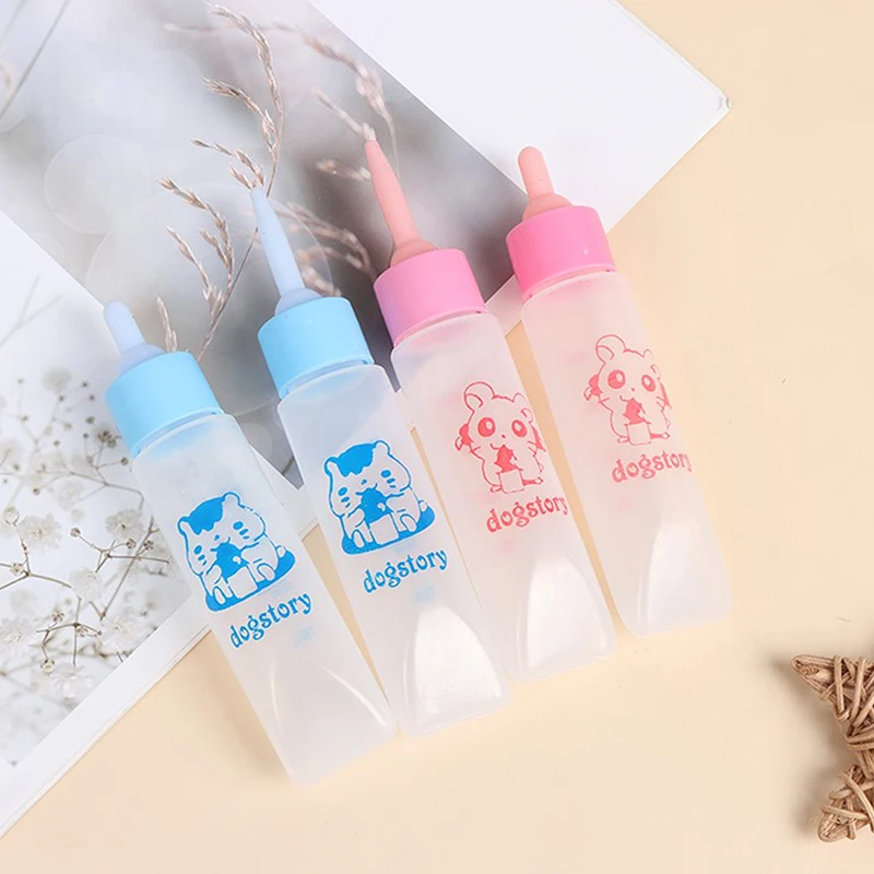 Small Pet Bottle 30Ml Hamster Rabbit Totoro Drinker Feeder Bottle Brush Pet Supplies Syringe Hot