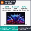 Xiaomi Laptop RedmiBook 14 2023 14 Inch 2.8K 120Hz Screen i5-12500H/i7-12700H 16GB LPDDR5 512GB/1TB SSD Notebook PC Computer