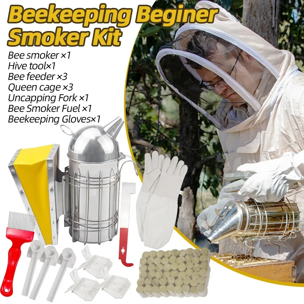 Beekeeping Electric Smoker Bees Smoke Bombs Bee European Dome Tool Product Beehive Equipment For
