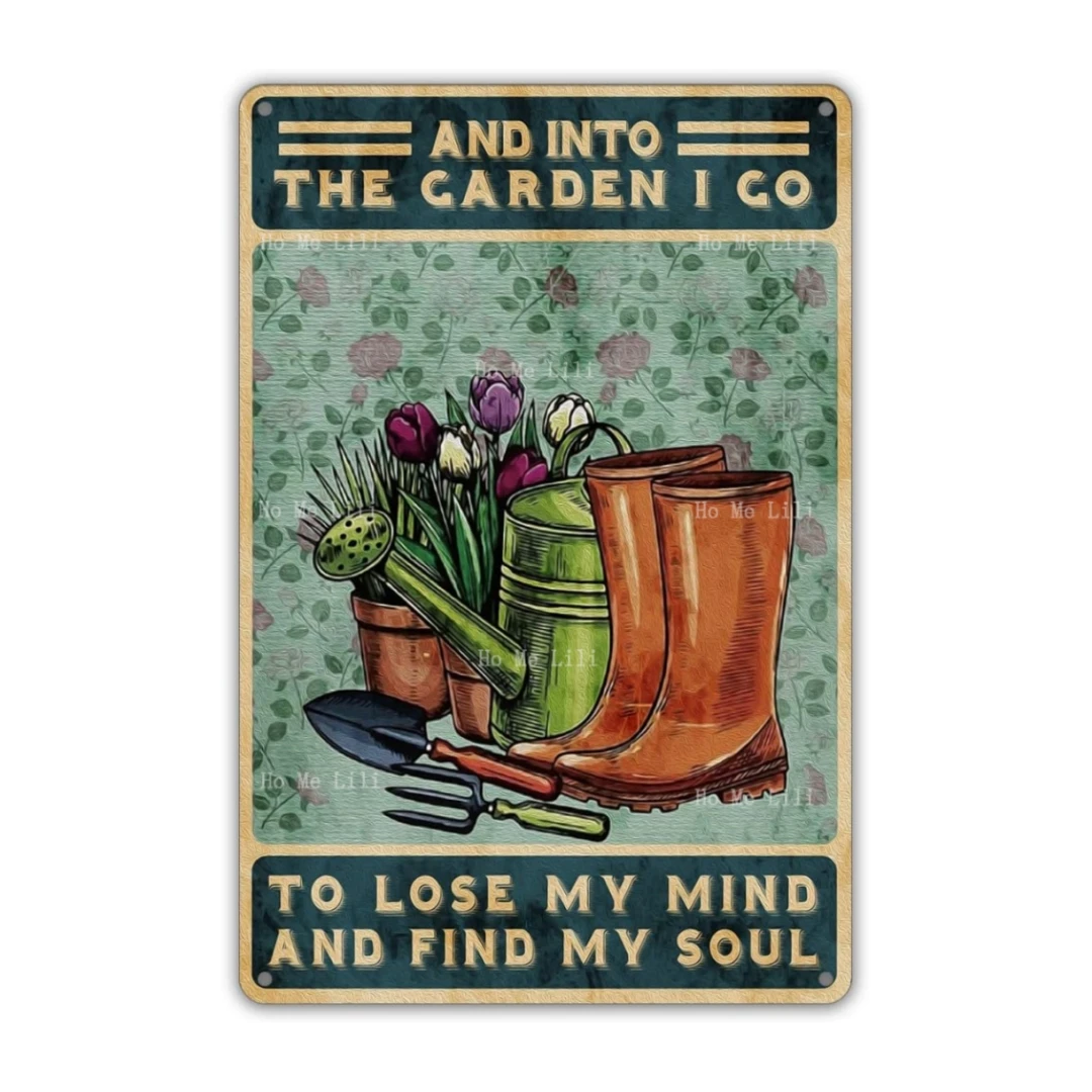 

Металлический жестяной знак, Настенный декор в стиле ретро и в саду, я иду, чтобы потерять разум, знак, Декор для дома и сада