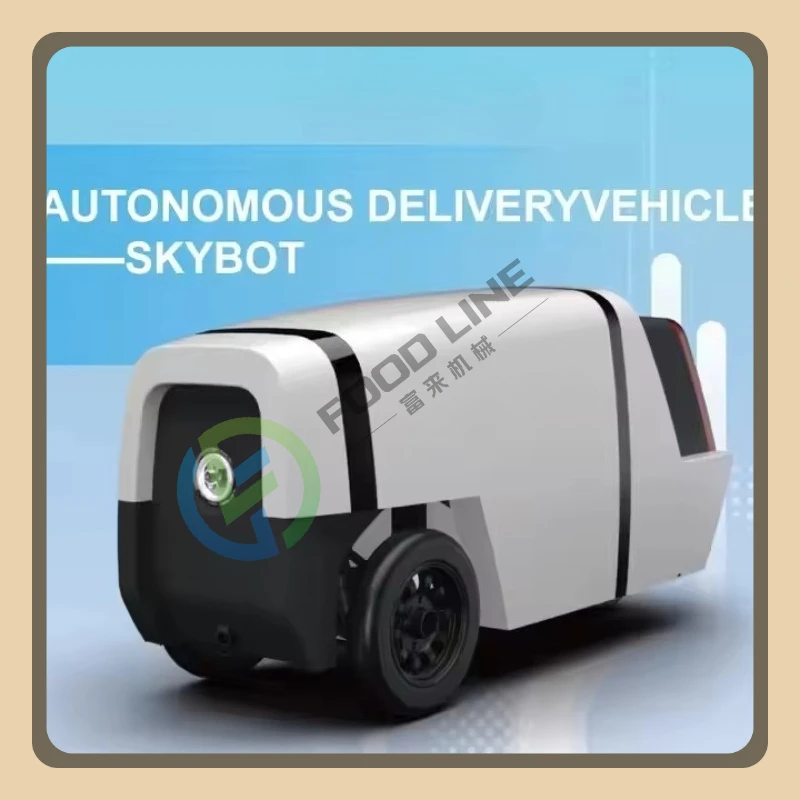 Servizio multi ristorante per evitare ostacoli di automazione commerciale del robot per la consegna alimentare con guida autonoma - immagine 2