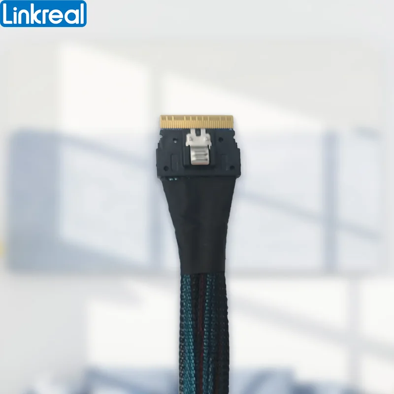 Cabo Pcie 4.0 Slimsas 8i 80cm - Imagem 3