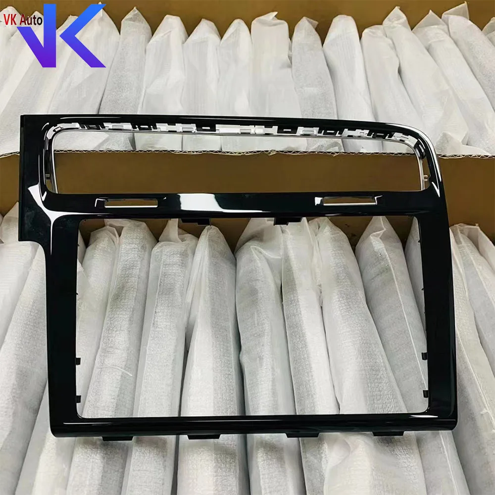 Black Piano Trim Screen Bezel Decorative Frame Panel