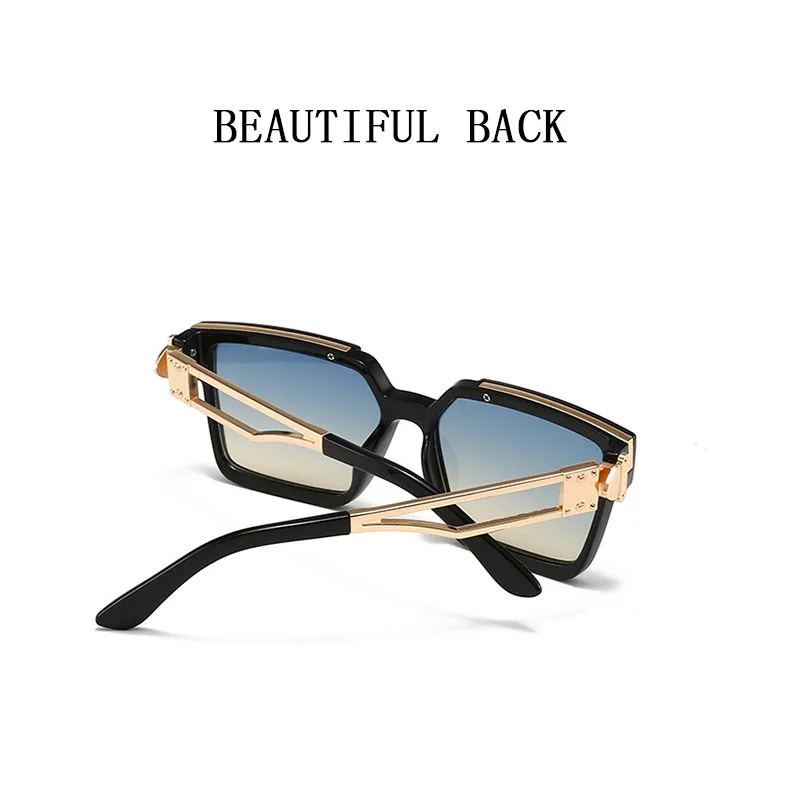 Frienda 3 Pares De Lentes De Sol Cuadrados De Gran