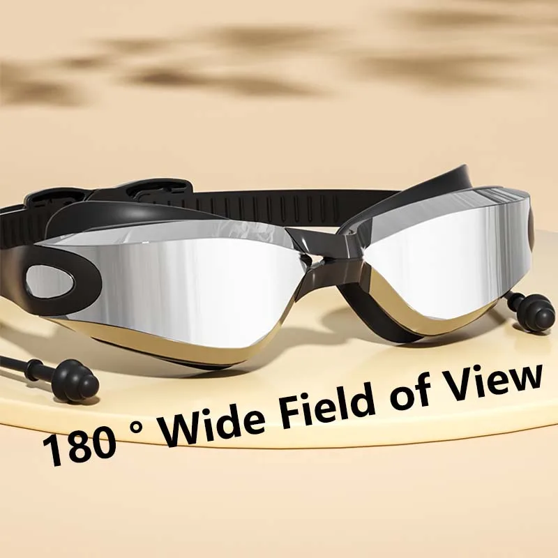 New Swimming Goggles Anti-fog Waterproof UV Protection Professional Adults Swim Goggles Men and Women 3