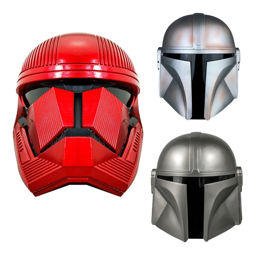 Casco de Darth Vader de Star Wars, disfraz de soldado clon mandaloriano,  Sith Jet Stormtrooper, máscara de Cosplay de cabeza completa de PVC para  regalo