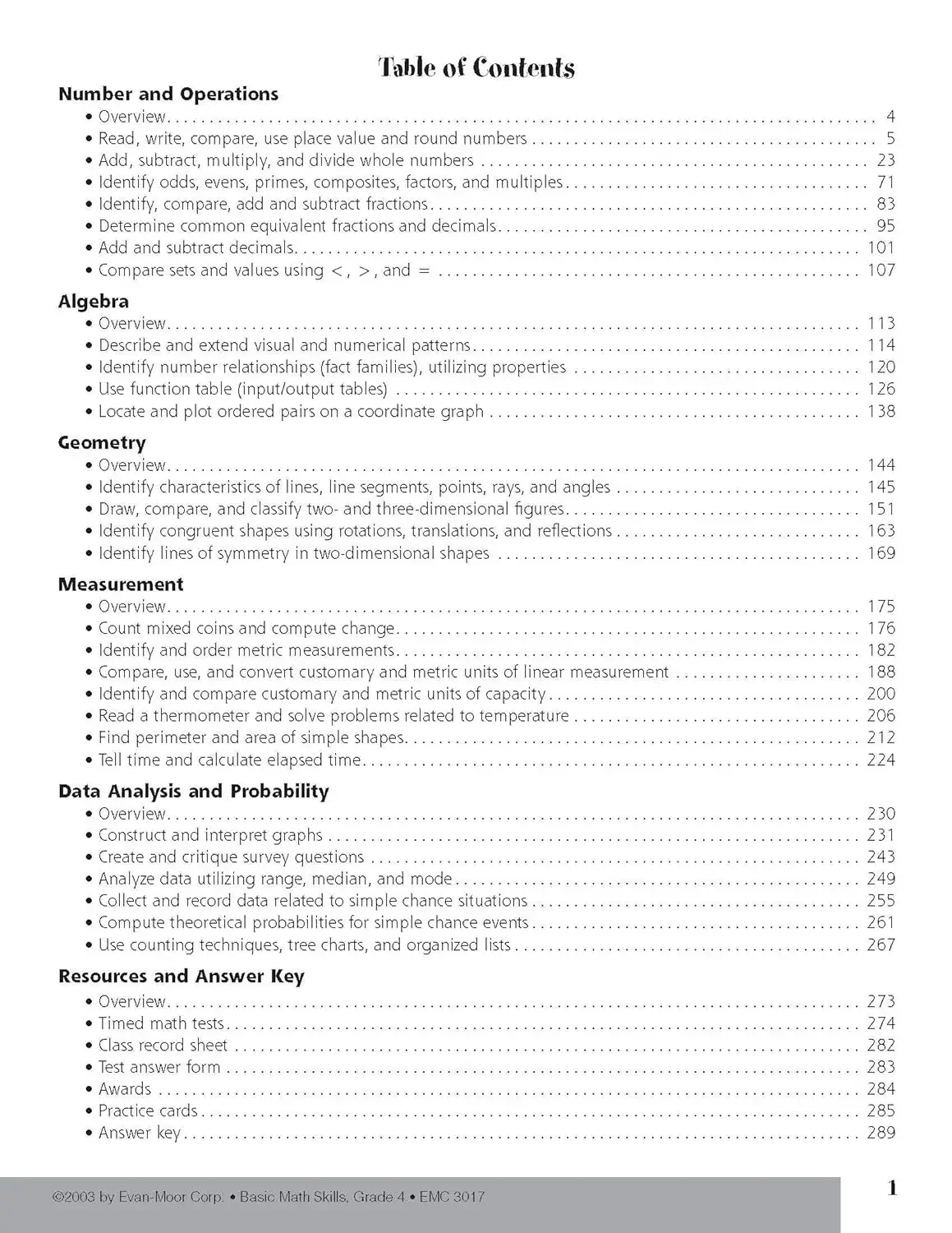 Grade 4 Math Workbook 2