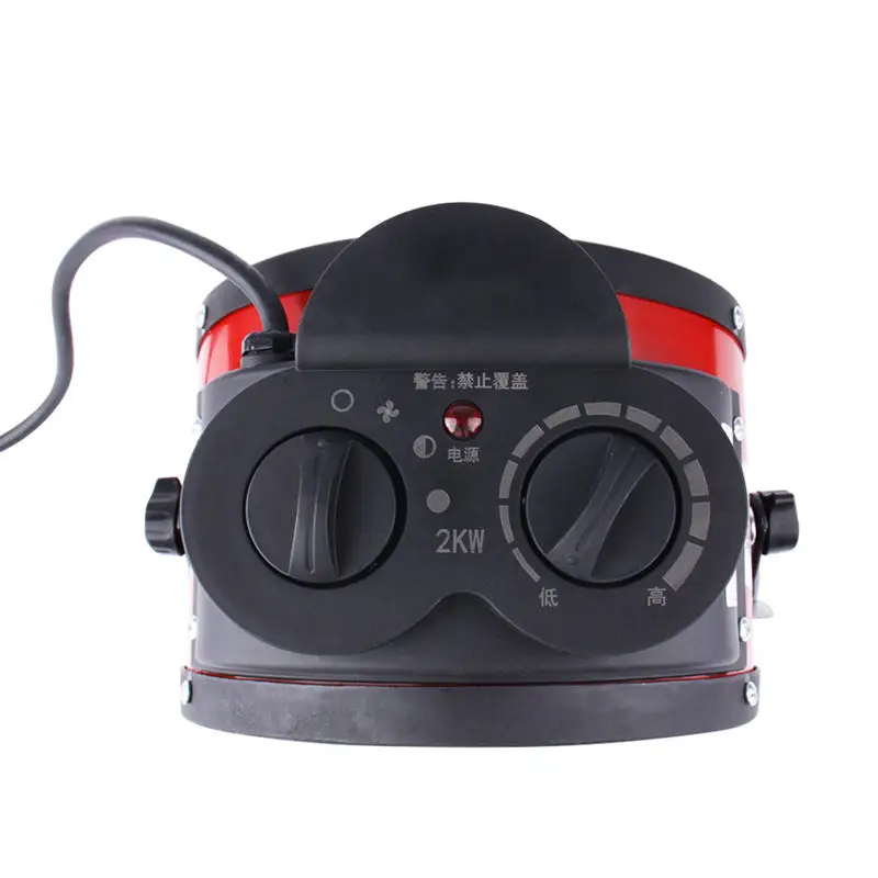 Portable industrial Electric heater Thermostat air warmer radiator room heater 2KW fast heat 3 Gear adjust overheat protection 2