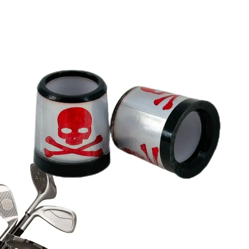 

Ferrules Golf 2 Pcs Skull Shape Golf Putter Sleeve Wear-resistant High Hardness Putter Sleeve Protection For Golf Club Irons