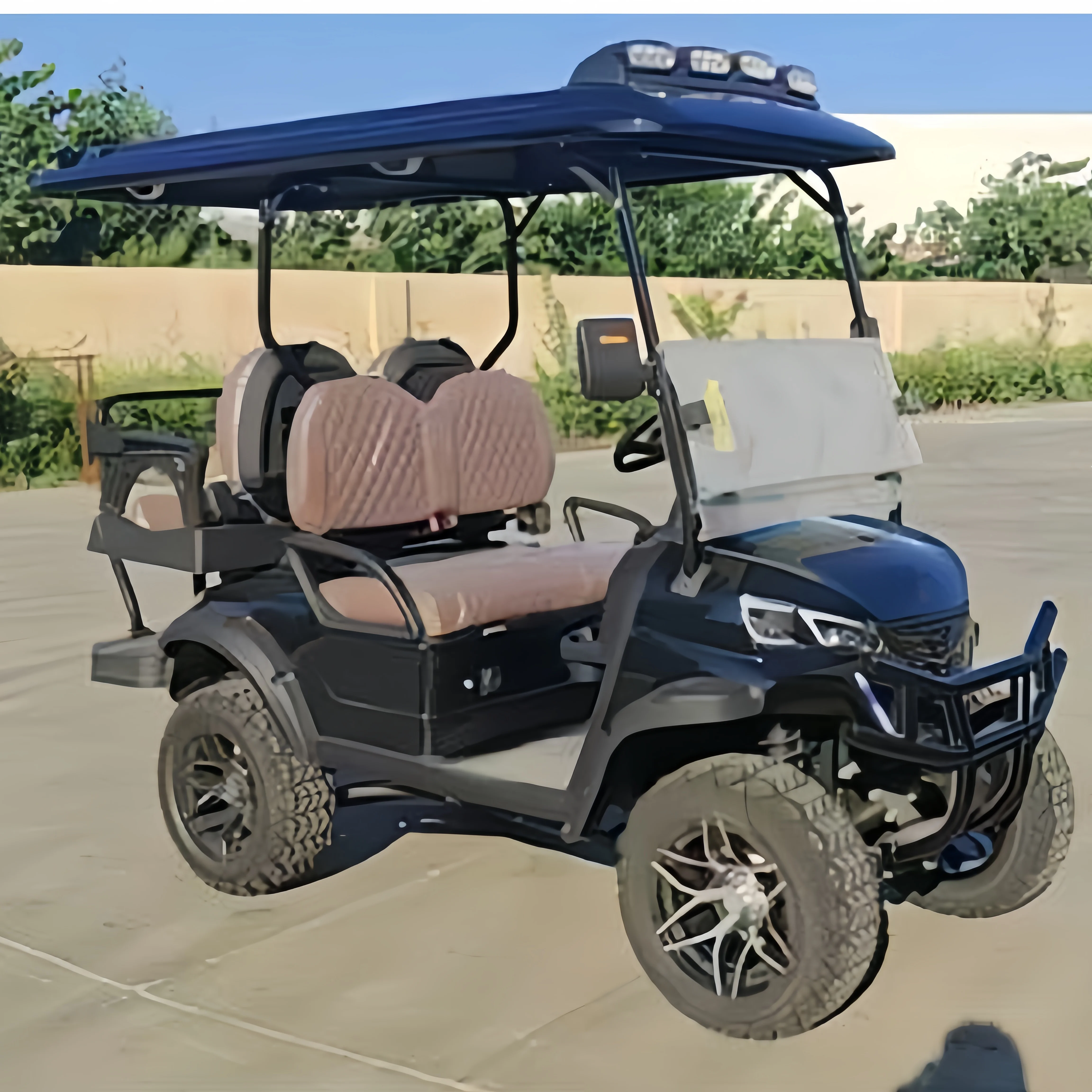 High Quality Off-road Club 48V Cheap Electric Golf Carts 4 6 Seater Golf Buggy Price Electric hunting vehicle
