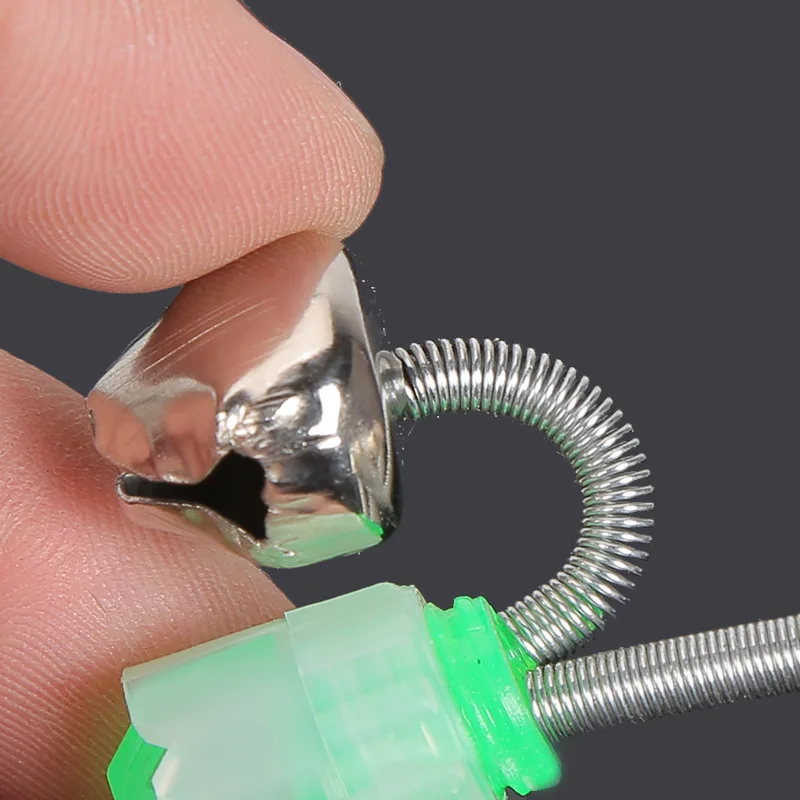 10 قطعة في الهواء الطلق الصيد لقط قضيب حلقة إنذار...