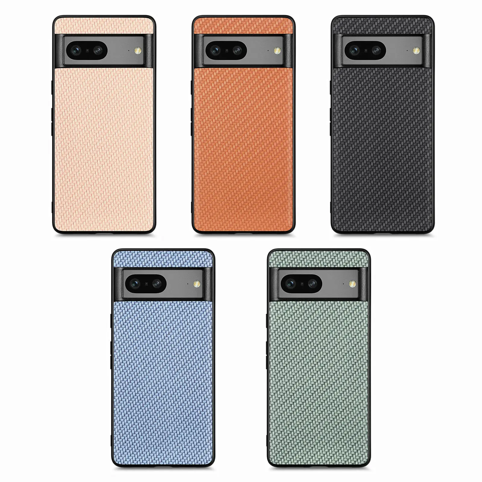 Funda Para Google Pixel 9 Pro Xl 5g Fibra De Carbono+mica | Meses Sin