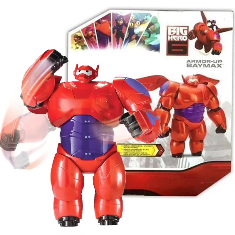 16Cm Cartoon Big Hero 6 Baymax Fat Man Anime Figure Baymax Model Doll Pvc Action Figure Modello Assemblato Giocattoli Per Bambini Regali Di Compleanno
