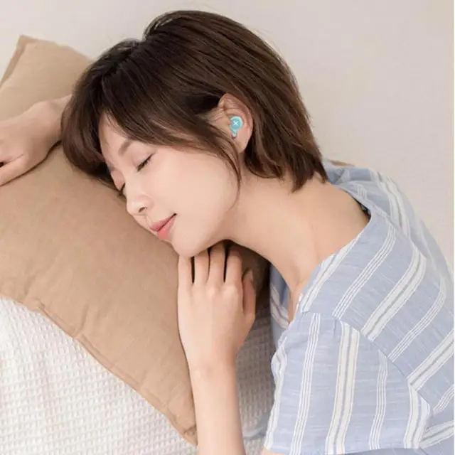 Silicone Earplug Sleep Noise Ear Plug Canceling Noise Reduction Soundproof Anti Soft Slow Rebound Protection Ears Foam 5