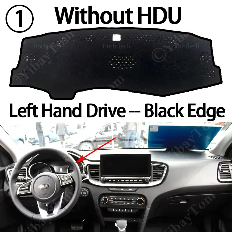 Deluxe Dashboard Cover Anti-Slip Mat Sunshade Carpet Rug - Premium Car Interior Accessory