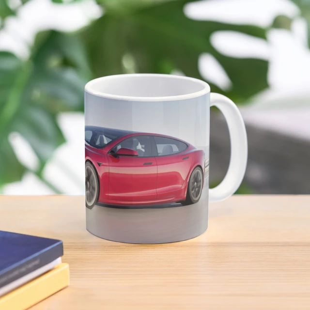 Tesla Model X Ceramic Mugs