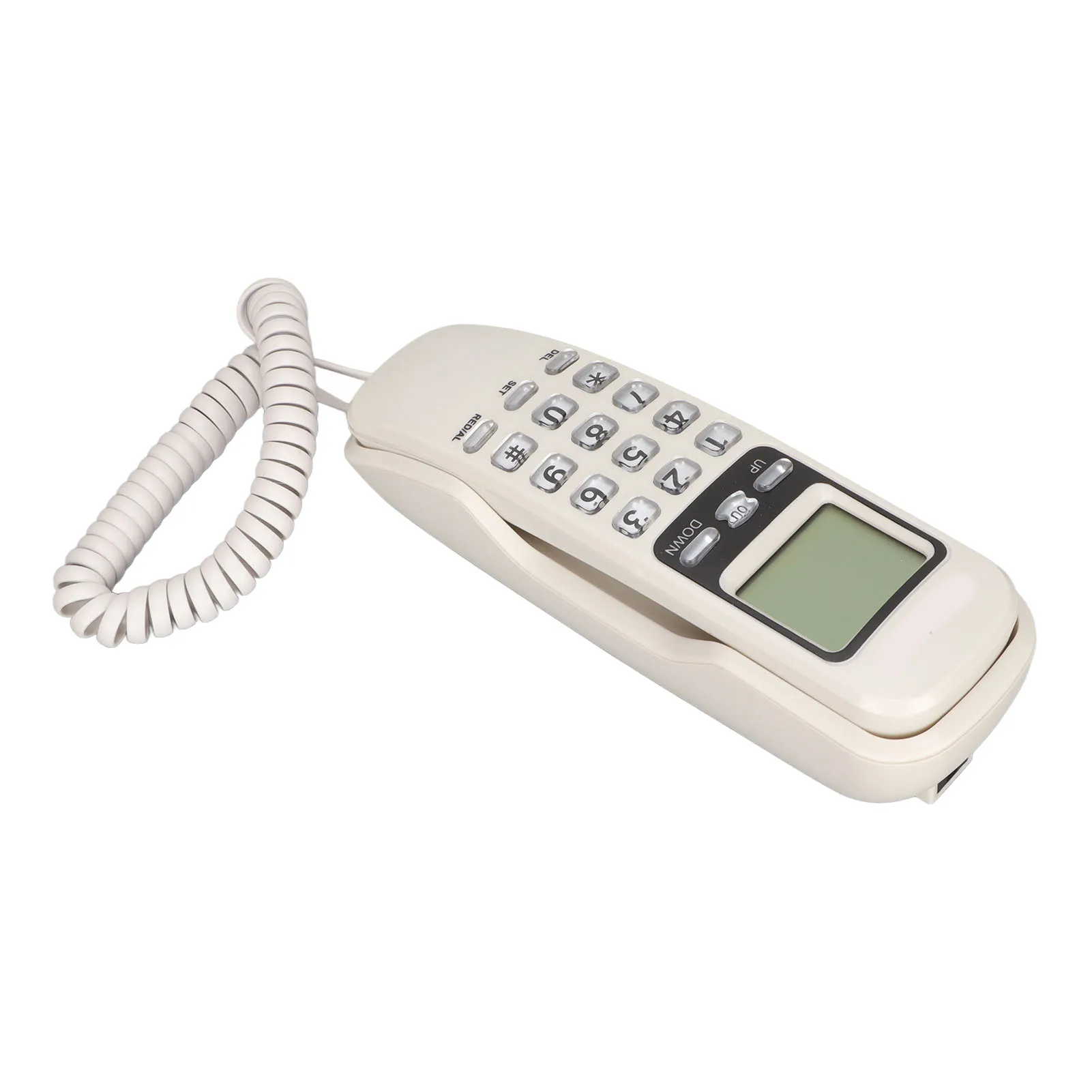 Description Picture 6 of itemHome Landline Phone with LCD Display Redial Function Desktop Corded Fixed Telephone for Office Hotel mini phone
