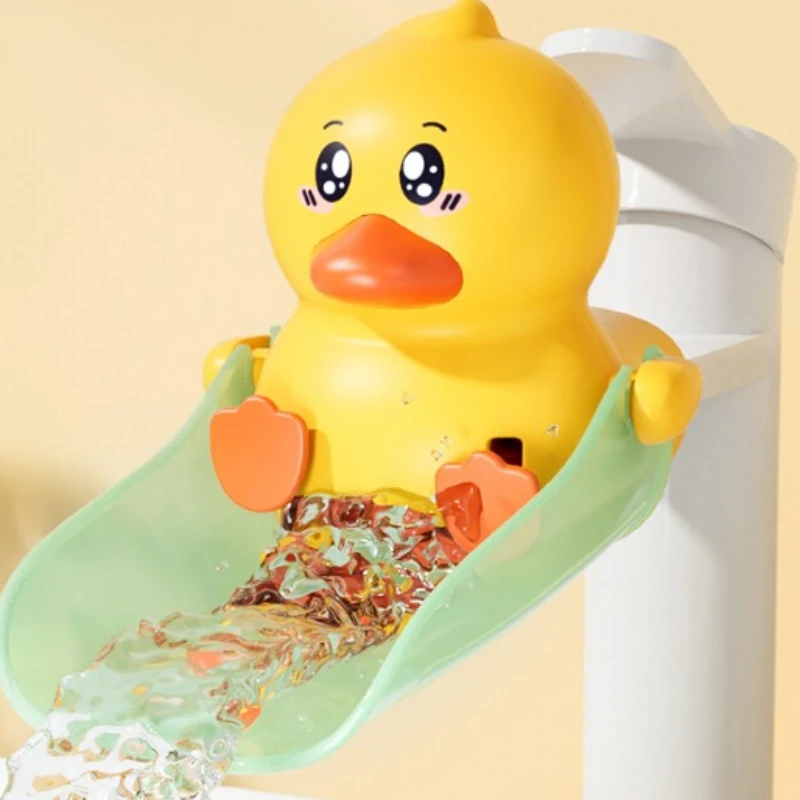 Children's Faucet Extender Baby Wash Hands Cute Cartoon Home Silicone Splash Proof Water Dispenser Bathroom Extender faucet extender