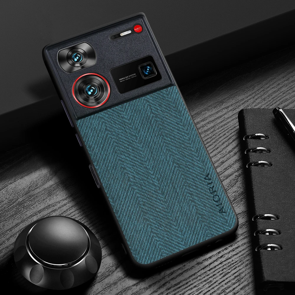 Elegant Leather Wood Grain Cover - Simple, Lightweight, and Durable Case