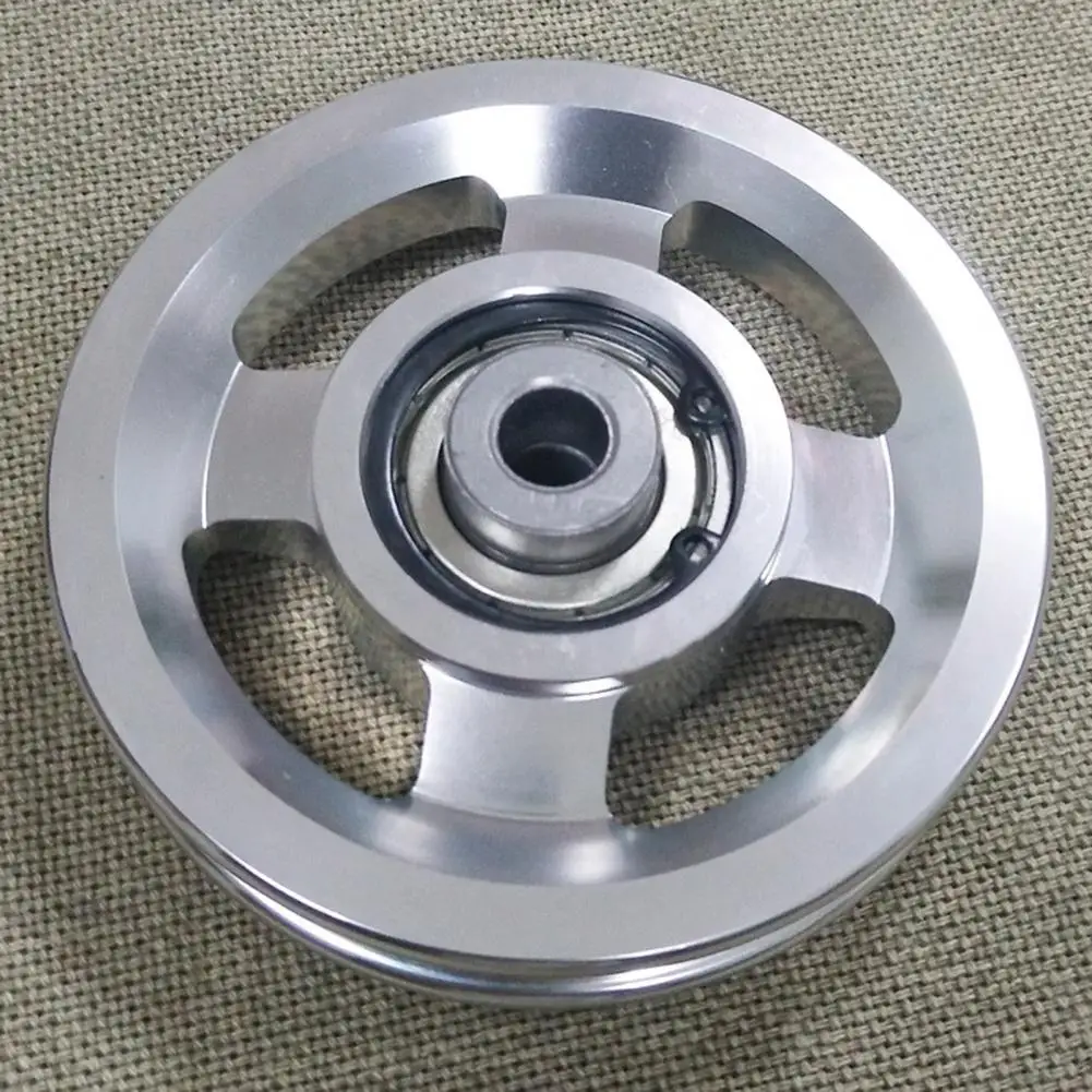 7.3/8.8/9.5/11/11.4cm Universal Pulley Wheel Aluminium Alloy Gym