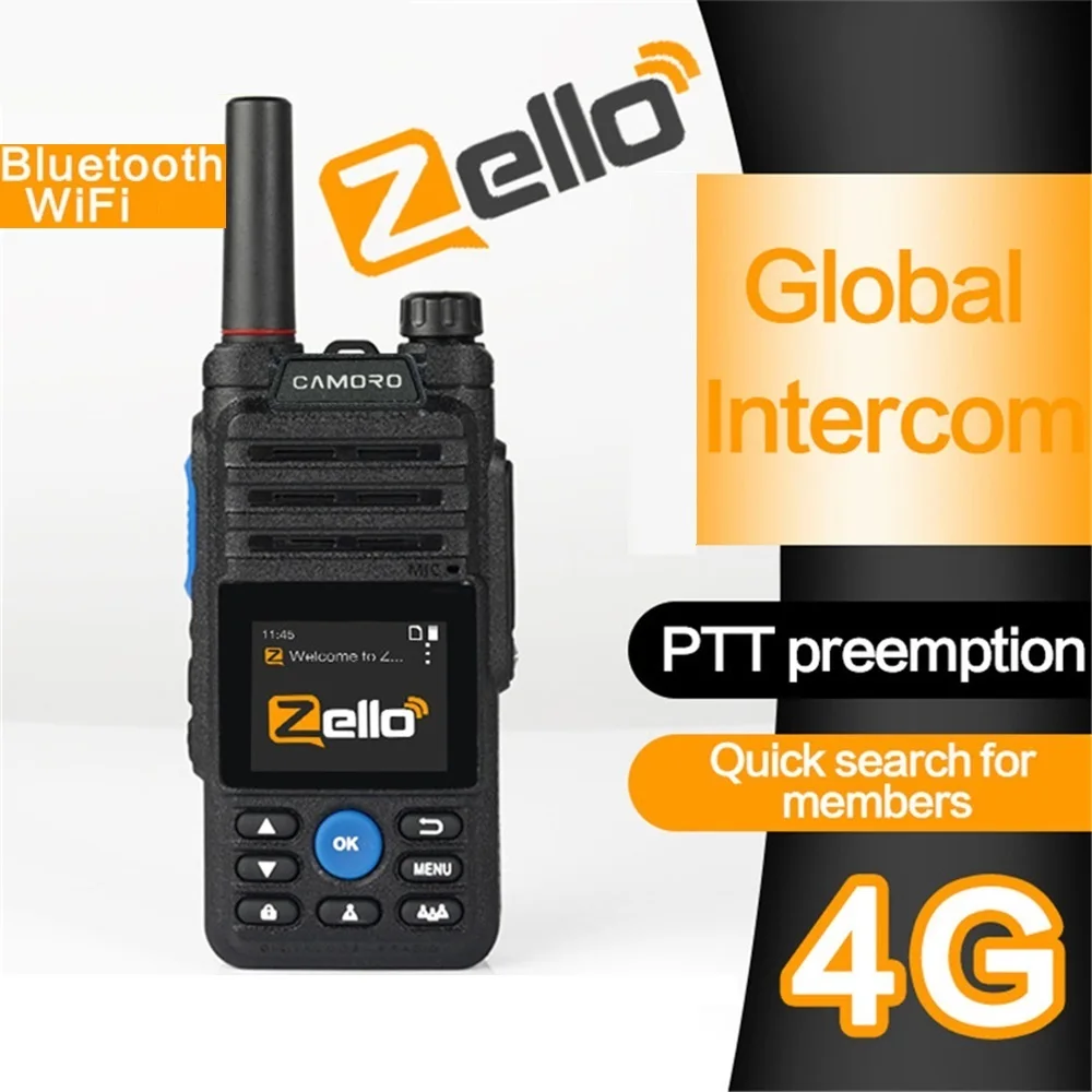 4G F3 zello smartphone poc walkie talkie IP68 telephone long range radios  comunicador portable profesional 100km police radio
