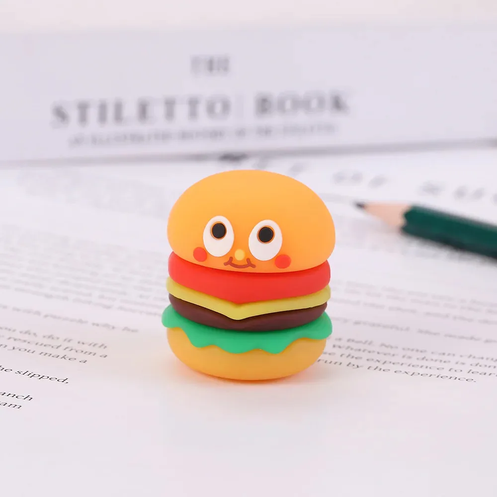 Creative Shape Pencil Sharpener Mini Funny Expression Pencil Cutting Machine School Gift Student Supplies Kawaii Stationery pencil sharpener