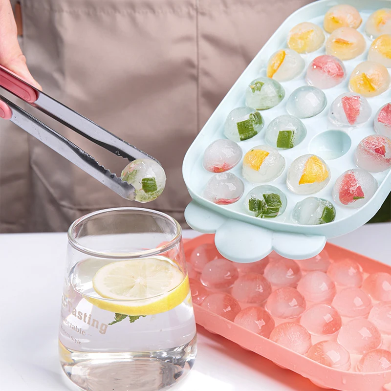 Silica Gel Ice Cube Mold Ice Cube Ball Maker Mold High Quality Kitchen Tools DIY Desert Cocktail Juice Maker Mould