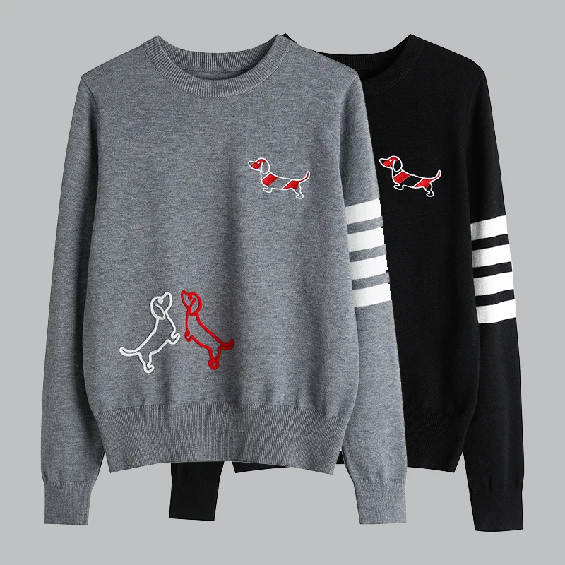 

Свитер из 2024 шерсти Женский Повседневный Вязаный Пуловер Осень-Зима мягкий и теплый шерстяной свитер с длинными рукавами