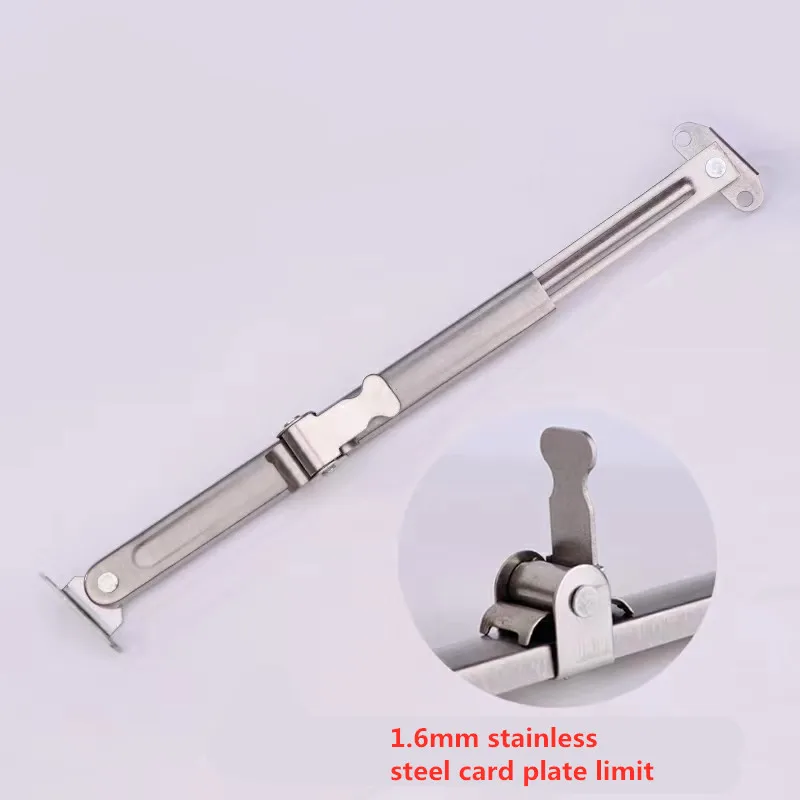 Telescopic Stainless Steel Window Stand Tilt Angle Stop Adjustable Gusset Sliding Support Door and Window Accessories