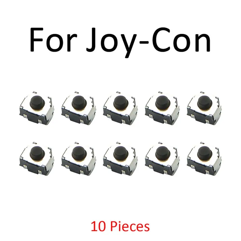 10pcs Micro Switches L R Button Shoulder Trigger Replacement Parts for Nintendo Switch JOYCON