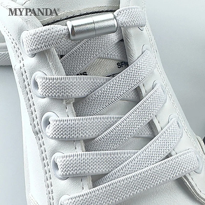 

1 пара аксессуаров для обуви, эластичные шнурки без завязывания, для детей и взрослых