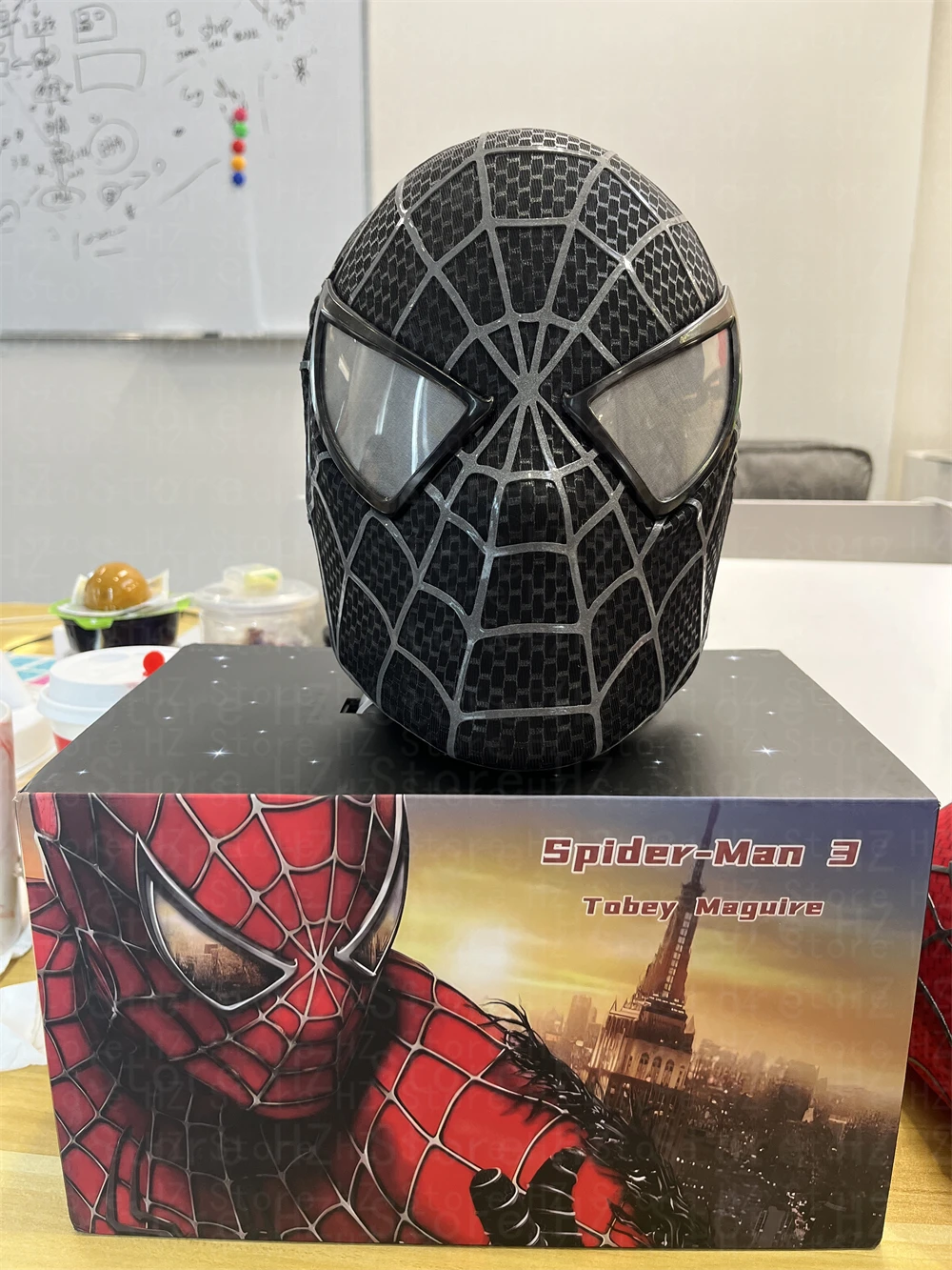 スパイダーマン3 レプリカマスク サム・ライミにインスパイアされたスパイダーマンマスク 3D