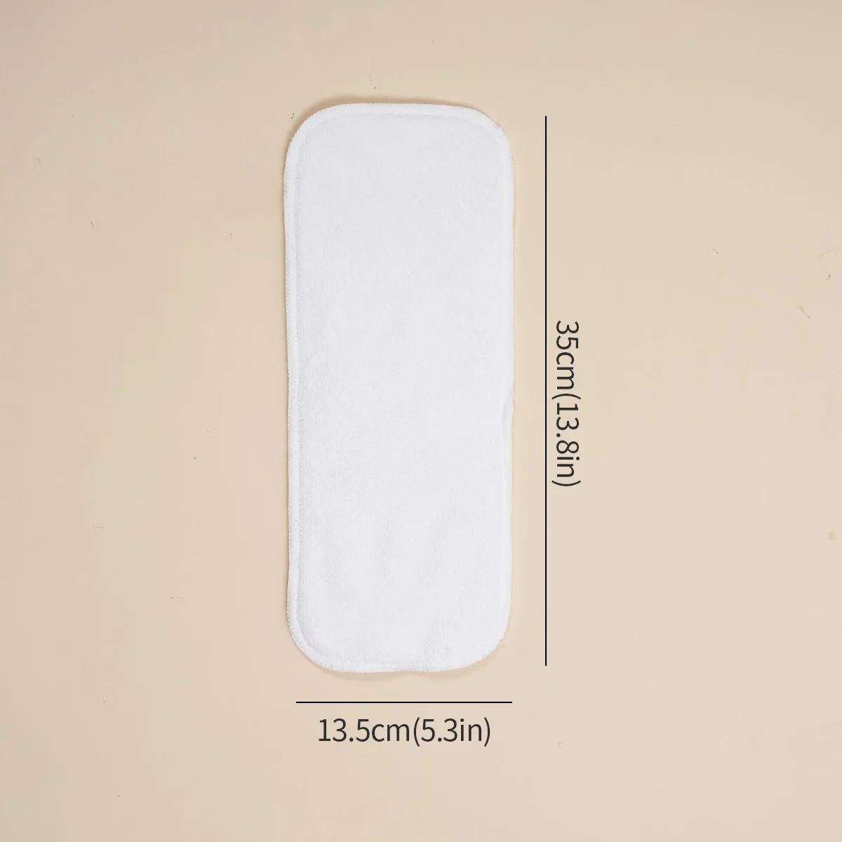 Cloth Diapers Cloth Diaper Insert 3 layers Fit One Size Baby Cloth Diapers