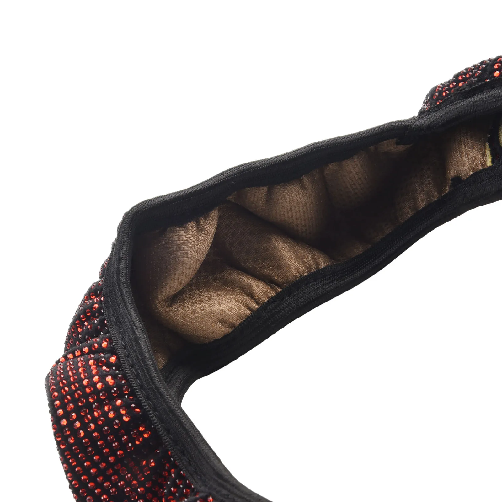 

Cover Car Steering Wheel Cover Parts Protective Replacement Replaces Shining Accessory Bling Car Useful