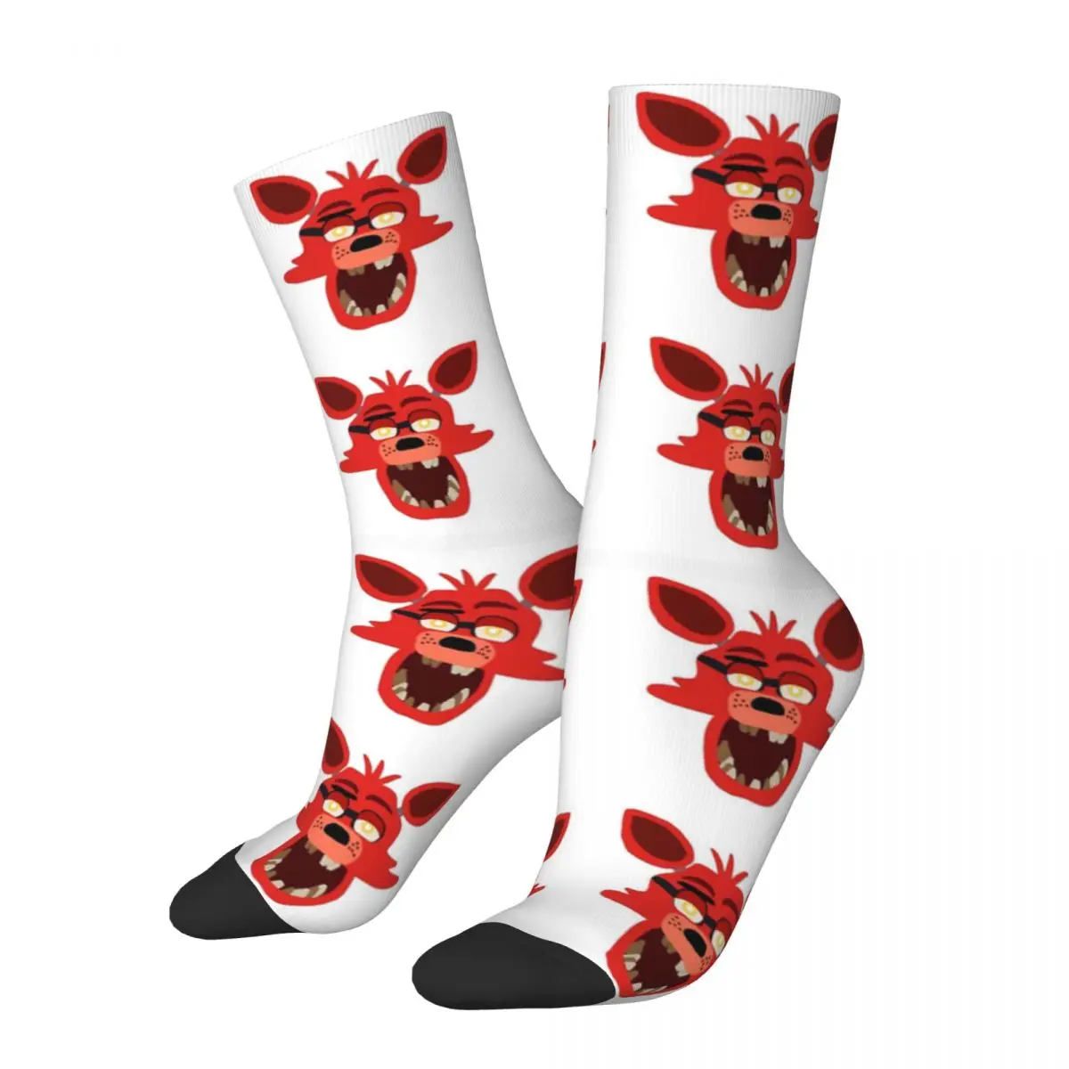 

Foxy, безворсовые, игра FNAF, унисекс, зимние носки для улицы, счастливые носки, уличный стиль, сумасшедшие носки