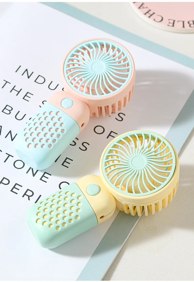 Handheld Mini Fan USB Rechargeable Portable Mute Small Electric Fan Student Dormitory Outdoor Travel Cooling Fan 9 S812a4f179baf49a496bbb7731950e1462