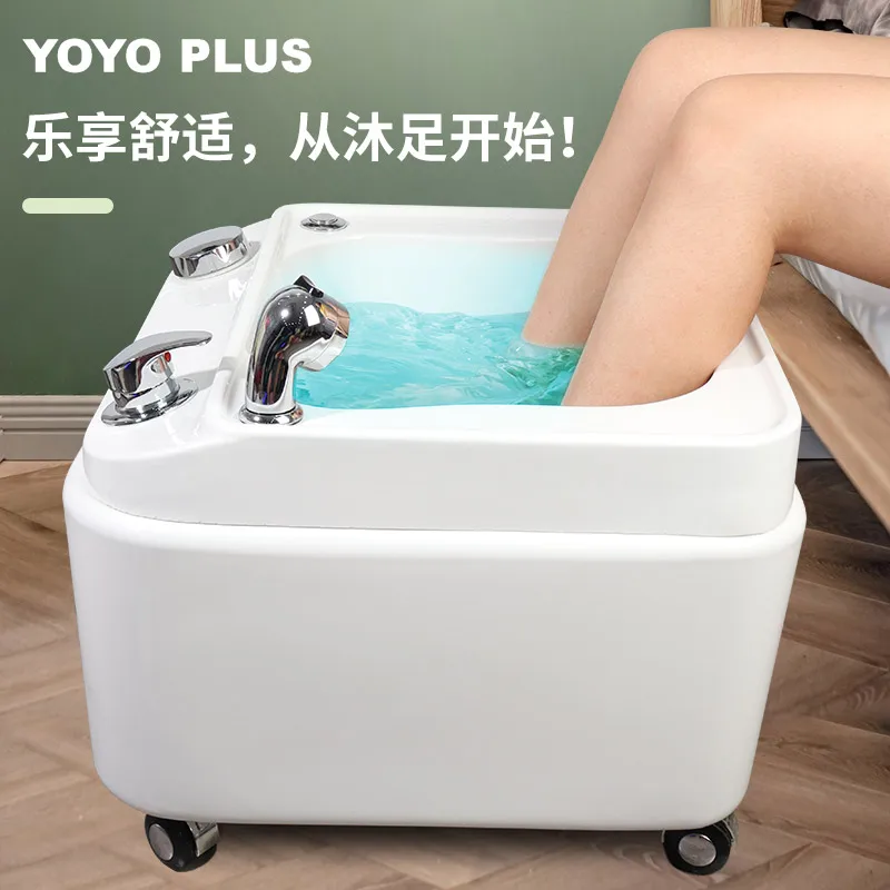 spa pedicure chair nail salon table Acrylic footbath manufacturers commercial massage pedicure hotel spa basin sink