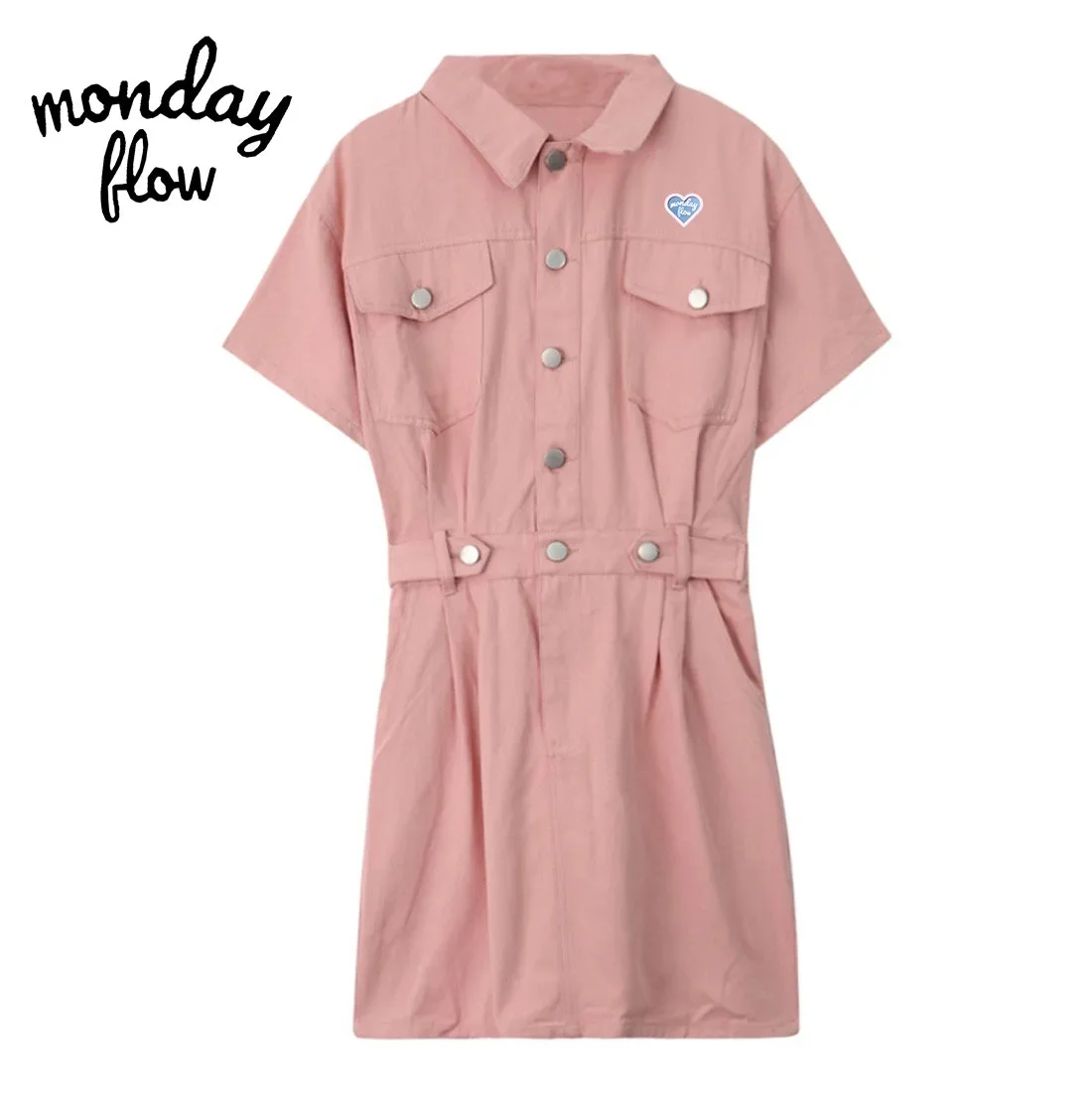 

Платье-мини женское Облегающее с отложным воротником и коротким рукавом