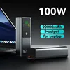 PD100W 20000mAh Large Capacity Power Bank Two-way Fast Charging Portable Powerbank Laptop External Spare Battery for Macbook 3