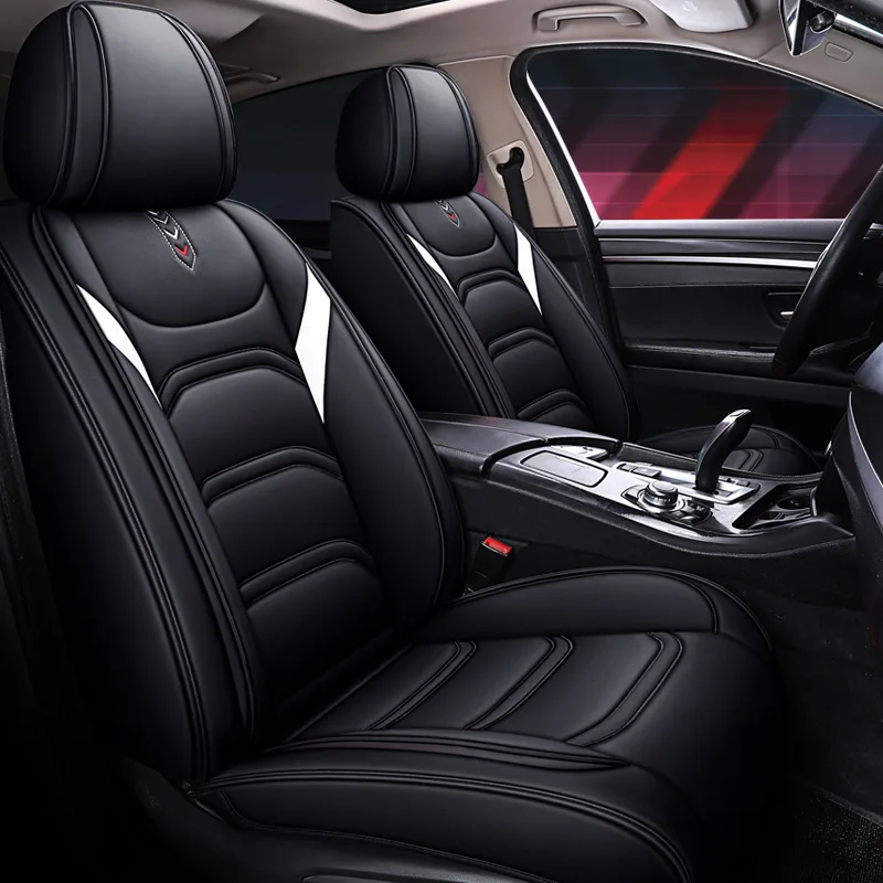 Universal Car Seat Covers Luxury Leather Seat Covers for Cars Full Set