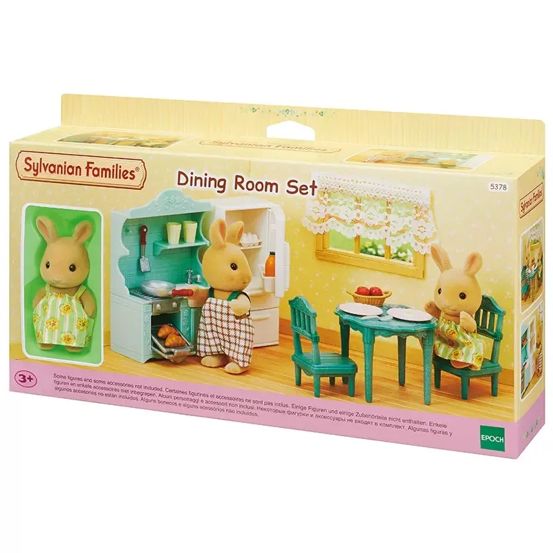 Sylvanian Families Town Series Chic Dining Table Set Scene Accessories  Dollhouse Playset No Figures 5368