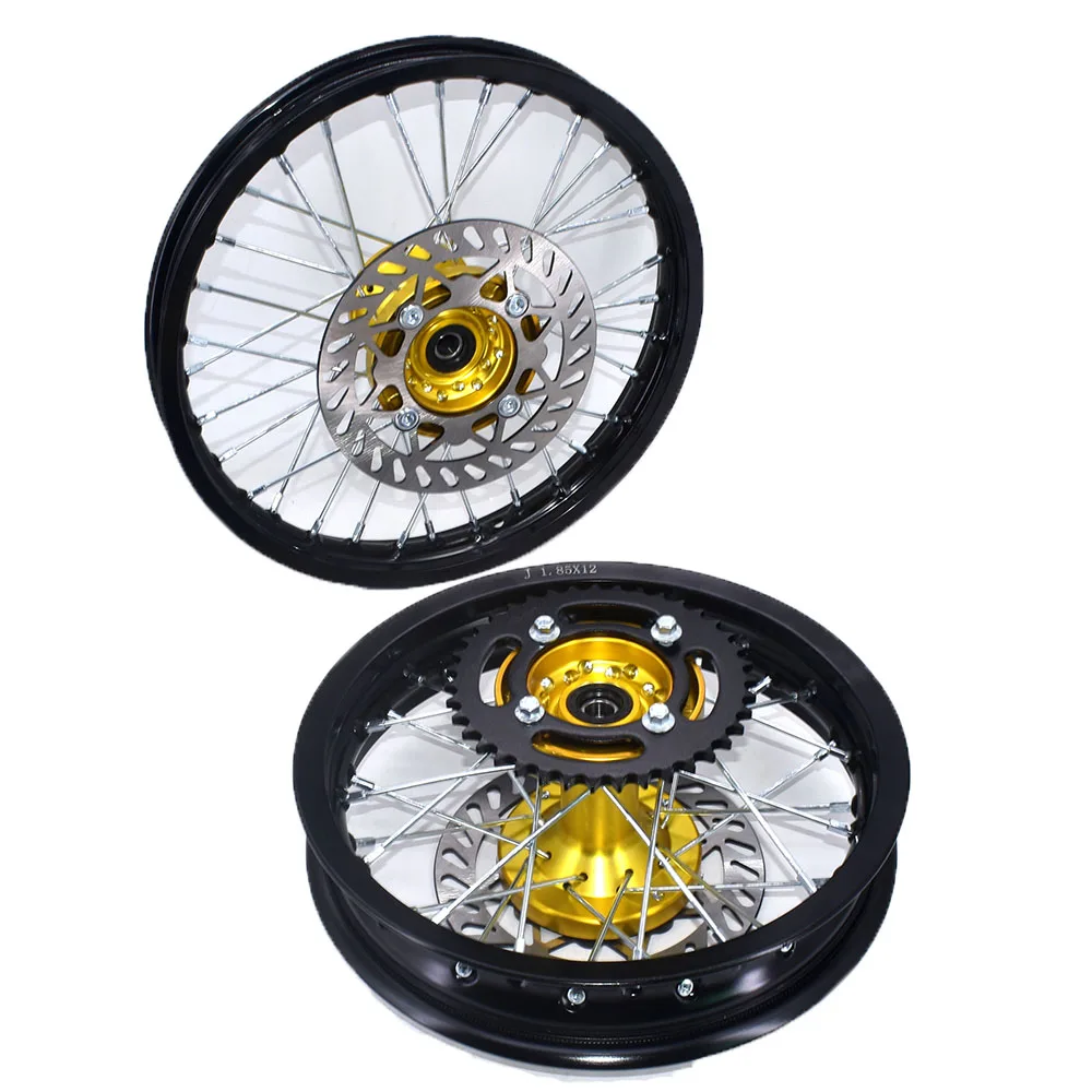 Llantas Delanteras Y Traseras De Remolque Rc, Cubos Con 7 Ra