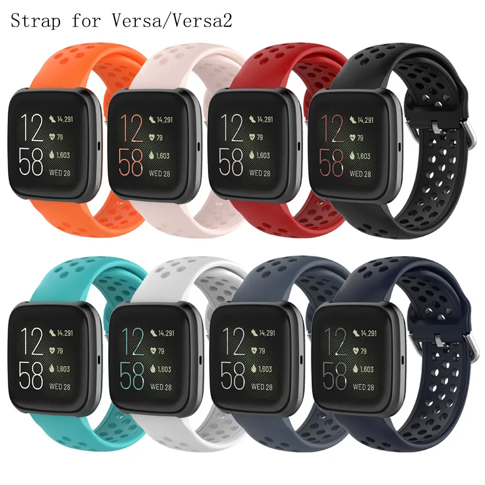 Per Cinturino Fitbit Versa 2 Band Sillicone Cinturino Per Cinturino Fitbit Versa Lite Per Cinturino Di Ricambio Fitbit Versa