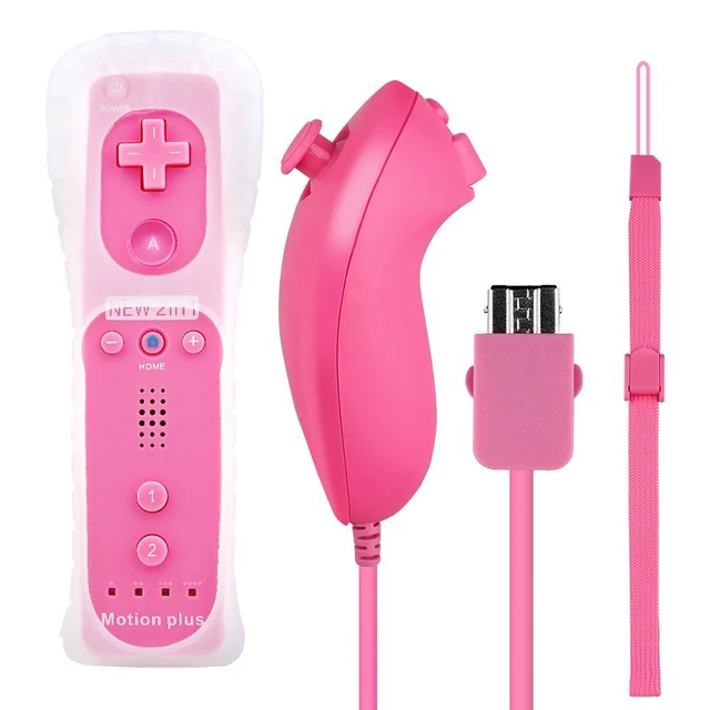 18colors Wireless Remote Controller Nunchuck For Wii Game Console Gamepad For Wii U Joystick Game Accessory