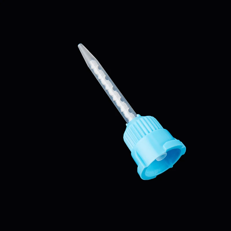3.5 Mm Disposable Silicone Rubber Mixing Head 50pcs 1:1 Dental Materials Dentistry Silicone Rubber Gun Conveying Mixing Head dental mixing head