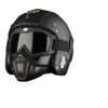 Casque moto Femme Vintage avec Miroir Ouvert pour Homme et Femme