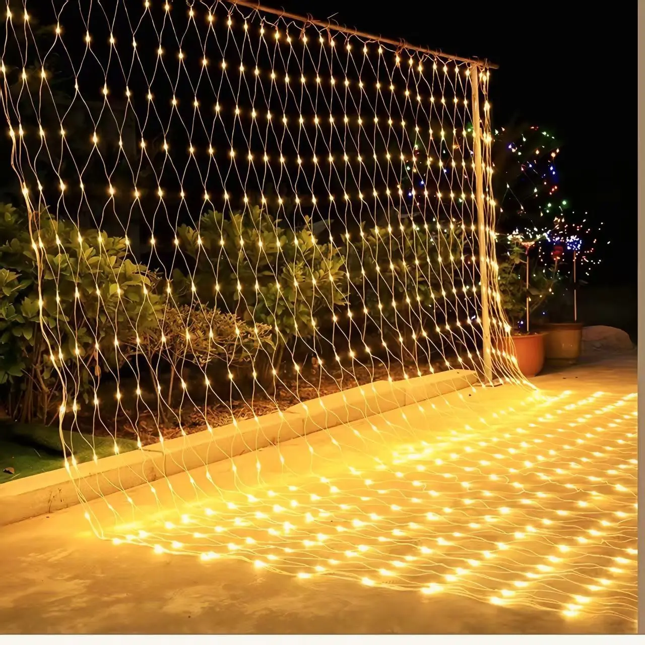 Guirnalda de luces LED de red
