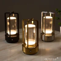Cordless Table Lamps USB Rechargeable Night Light 3 Colors Change Dimmable Portable Beside Light For Bedroom Living Room 1
